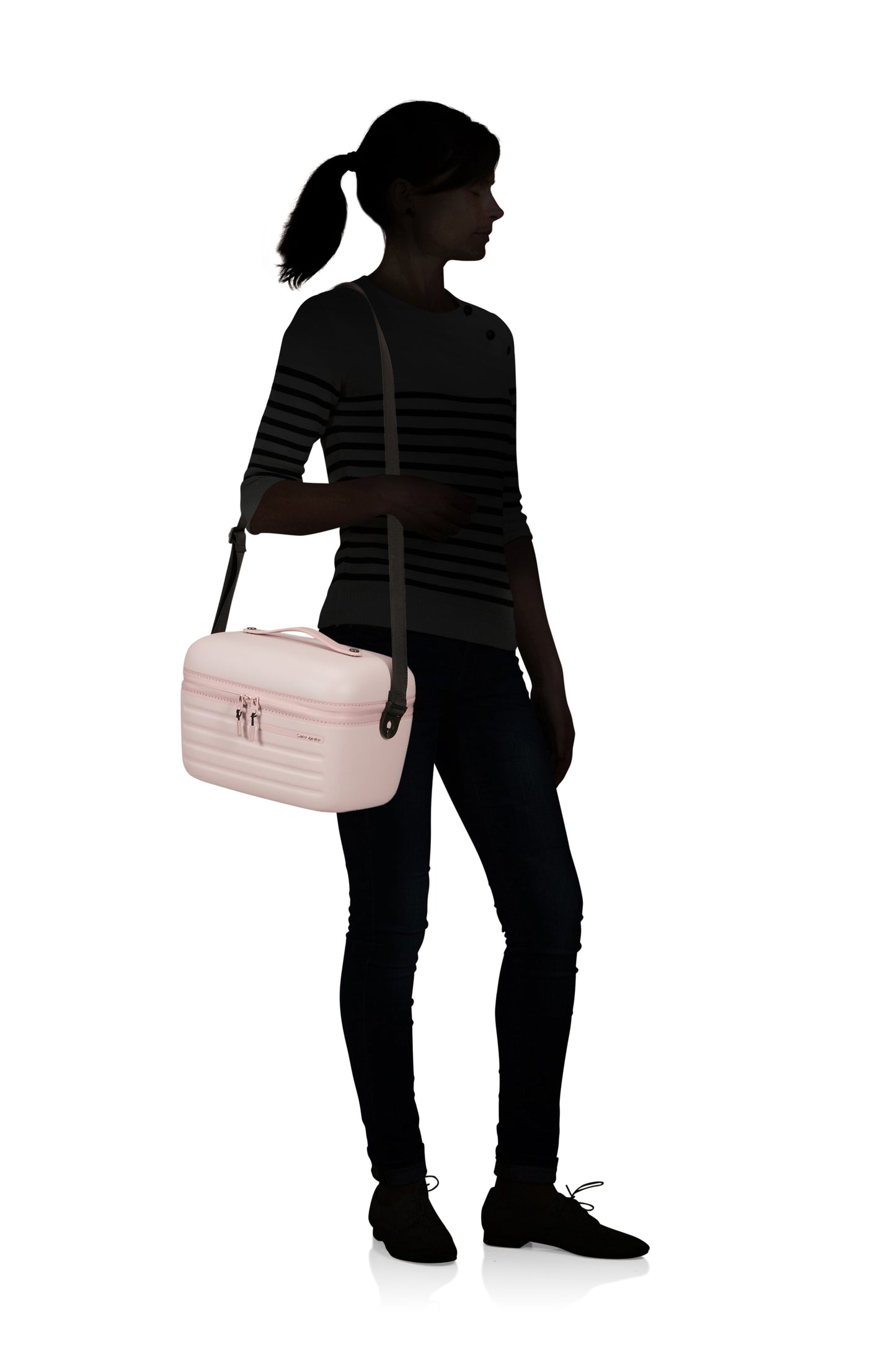 Samsonite STACKD beauty case rose