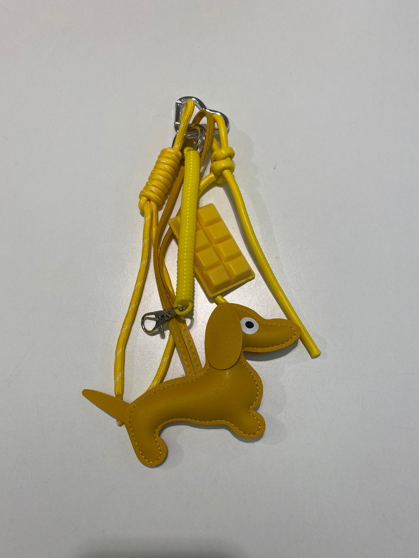 Gianni Notaro Charm 'teckel' geel