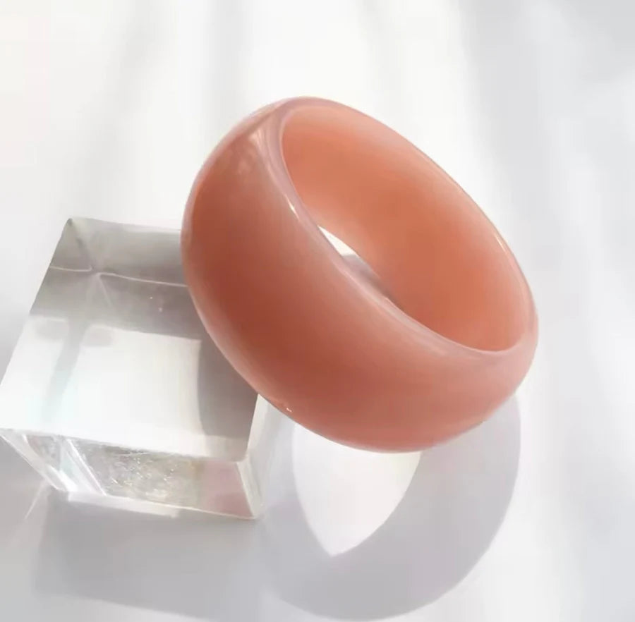 Folie à Trois armband MONICA Acrylic light pink