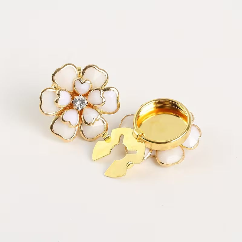 Button Covers Love flower