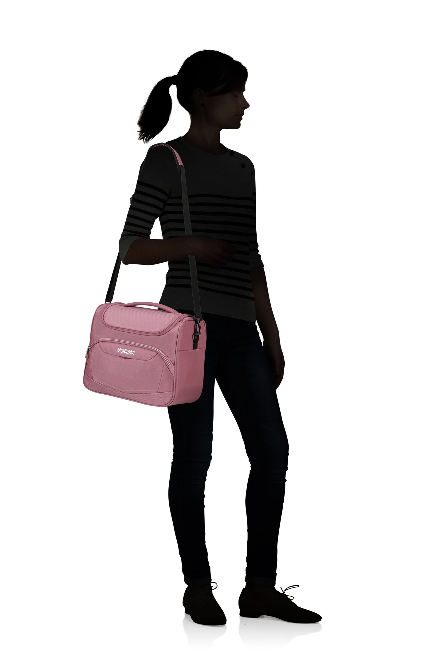 American Tourister SUMMERRIDE beauty case lilas pink