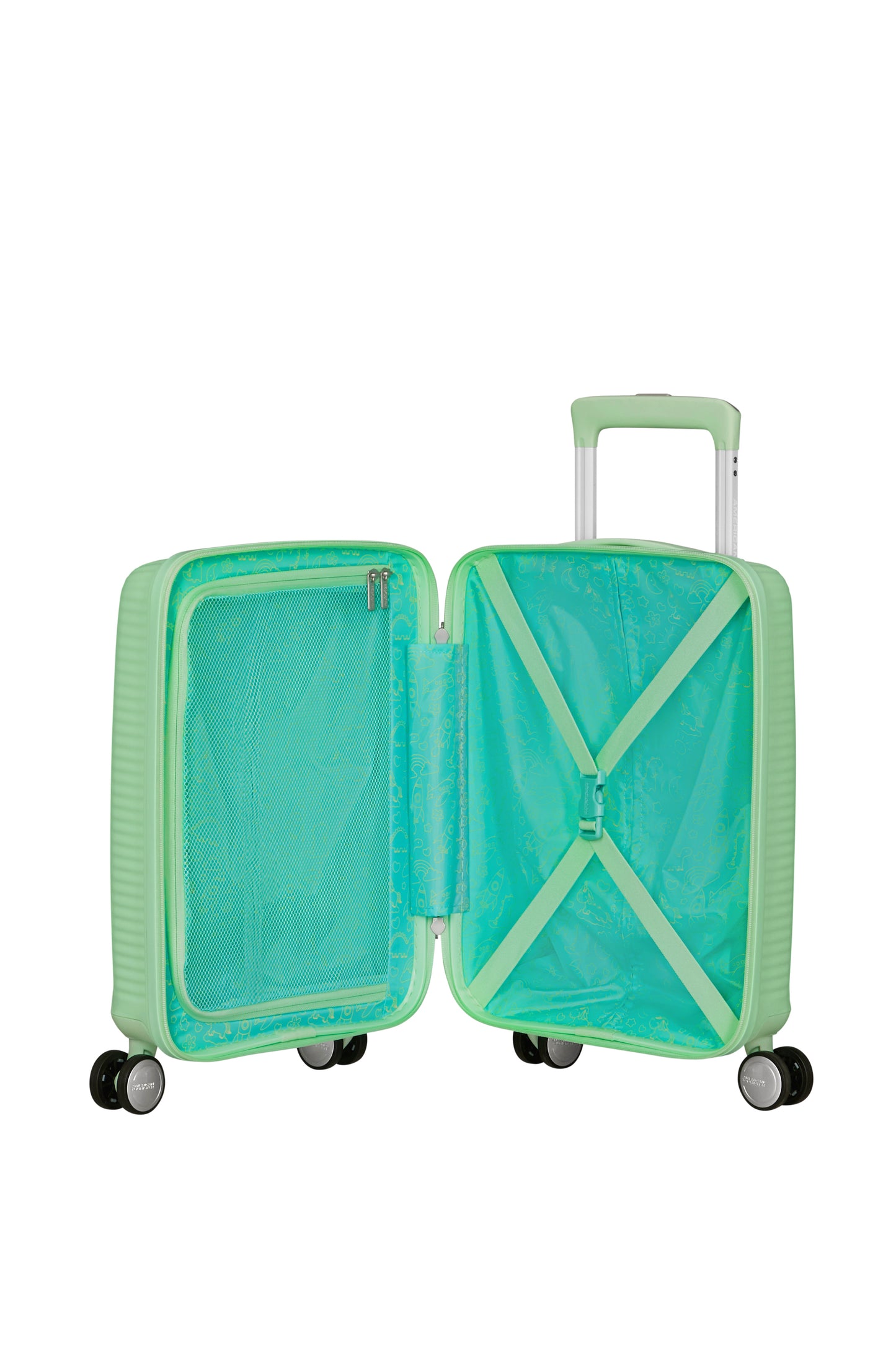 American Tourister SOUNDBOX MINI spinner47 pastel green