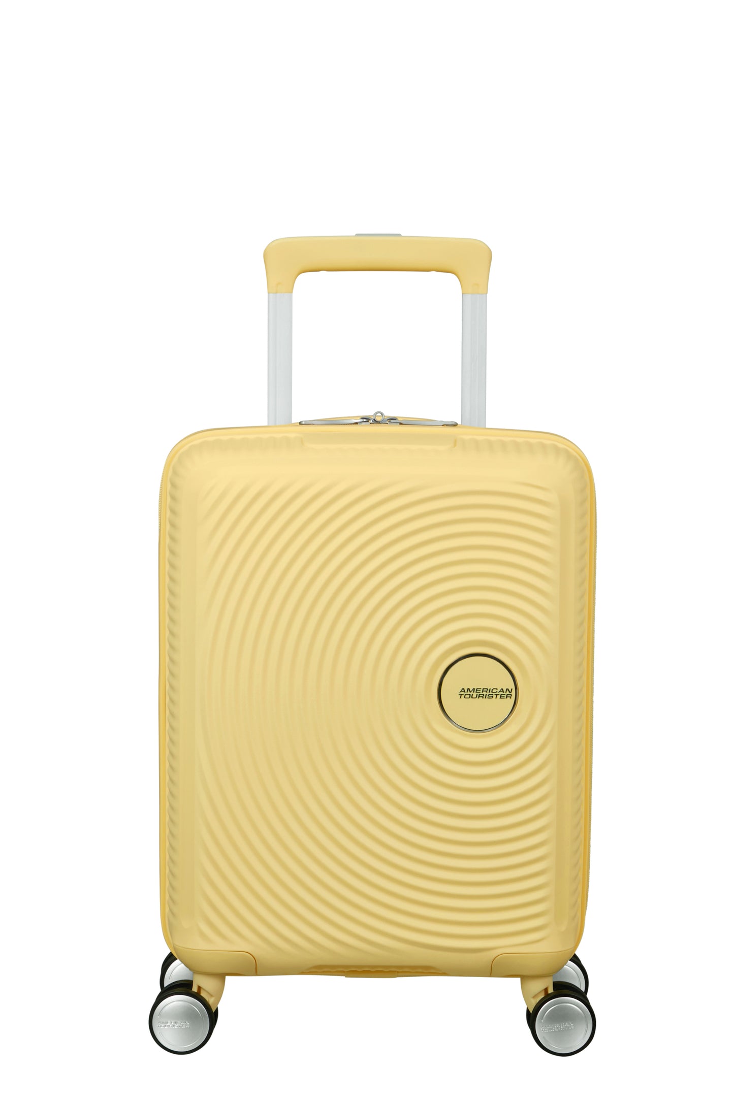 American Tourister SOUNDBOX MINI spinner47 pastel yellow