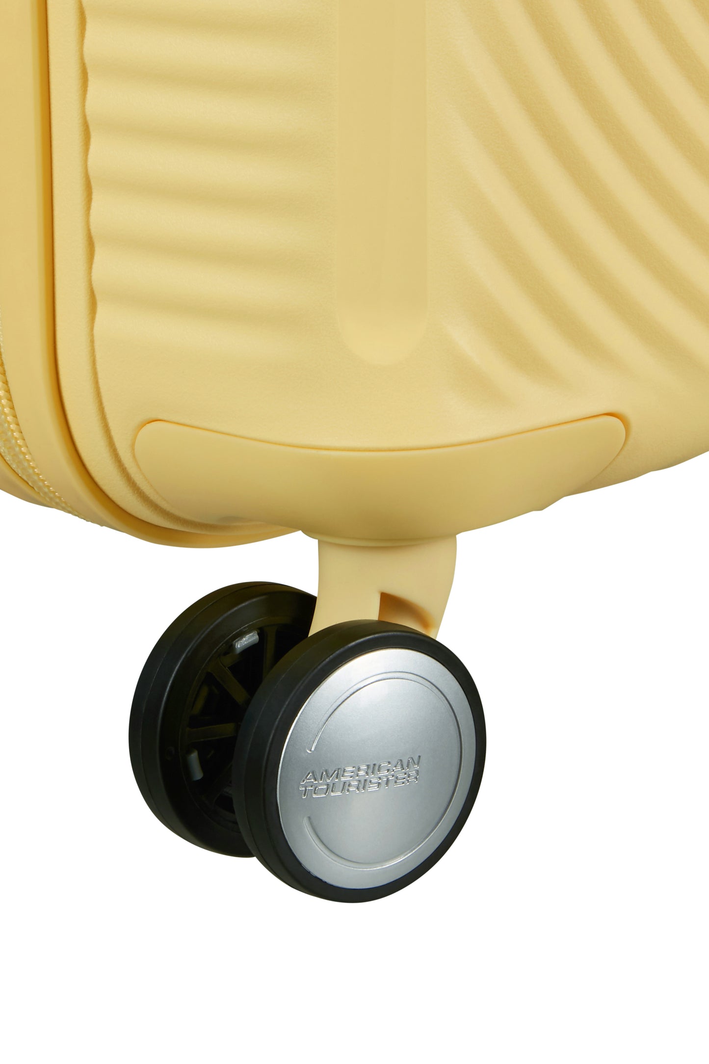 American Tourister SOUNDBOX MINI spinner47 pastel yellow