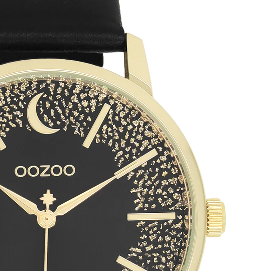 Oozoo C11044 zwart gold