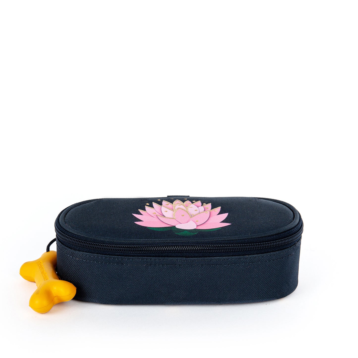 Stones and Bones OAK PL - MAGIC WATERLILY navy