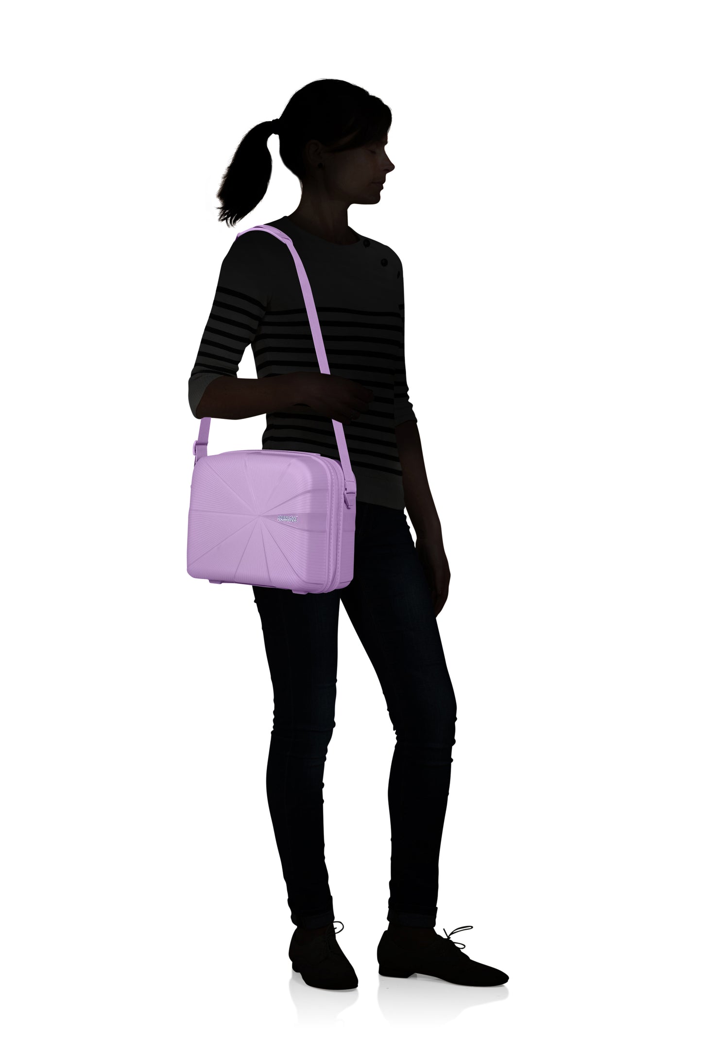 American Tourister STARVIBE beauty case digital lavender