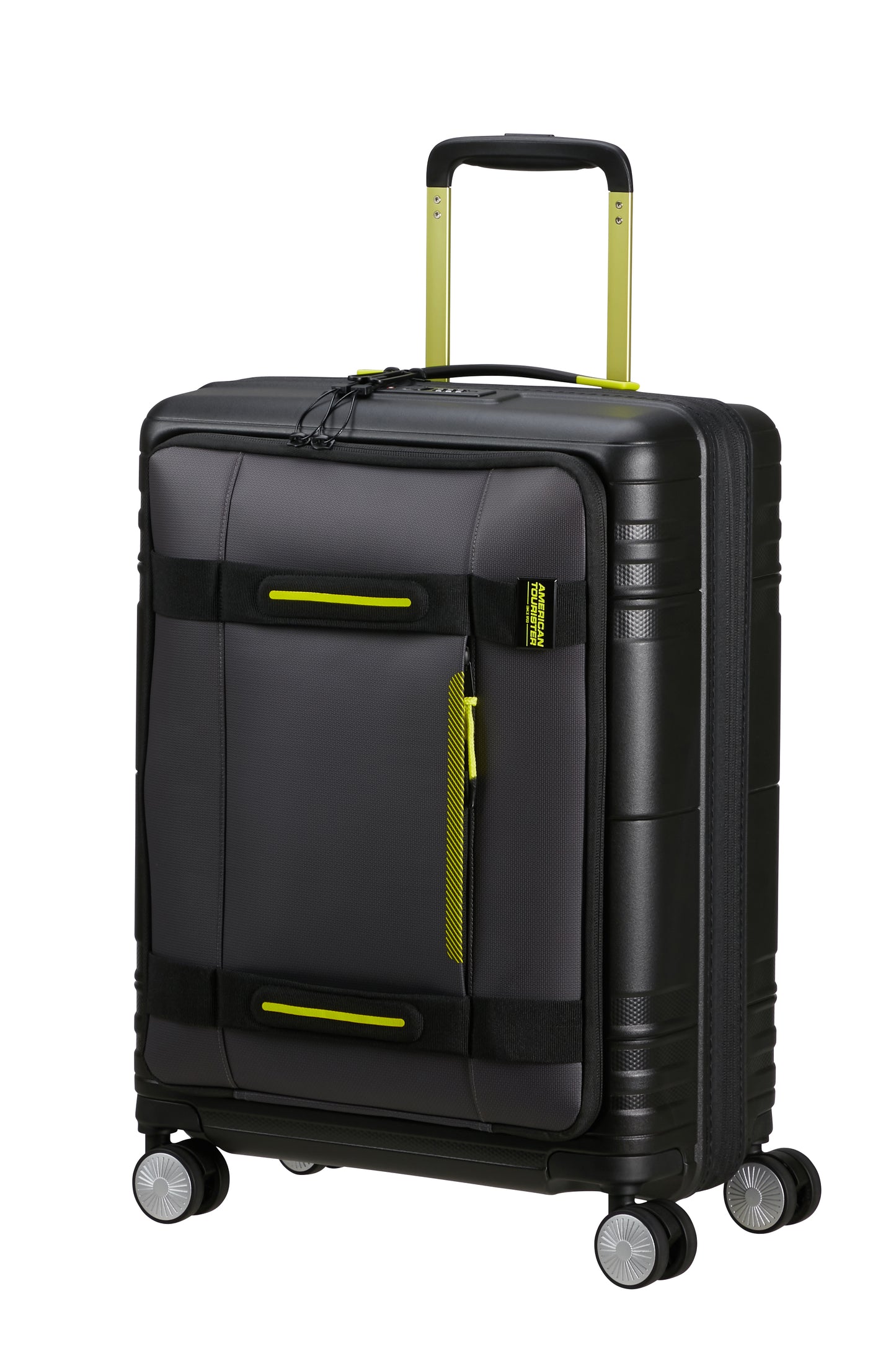 American Tourister Hello Cabin sp 55 exp black lime