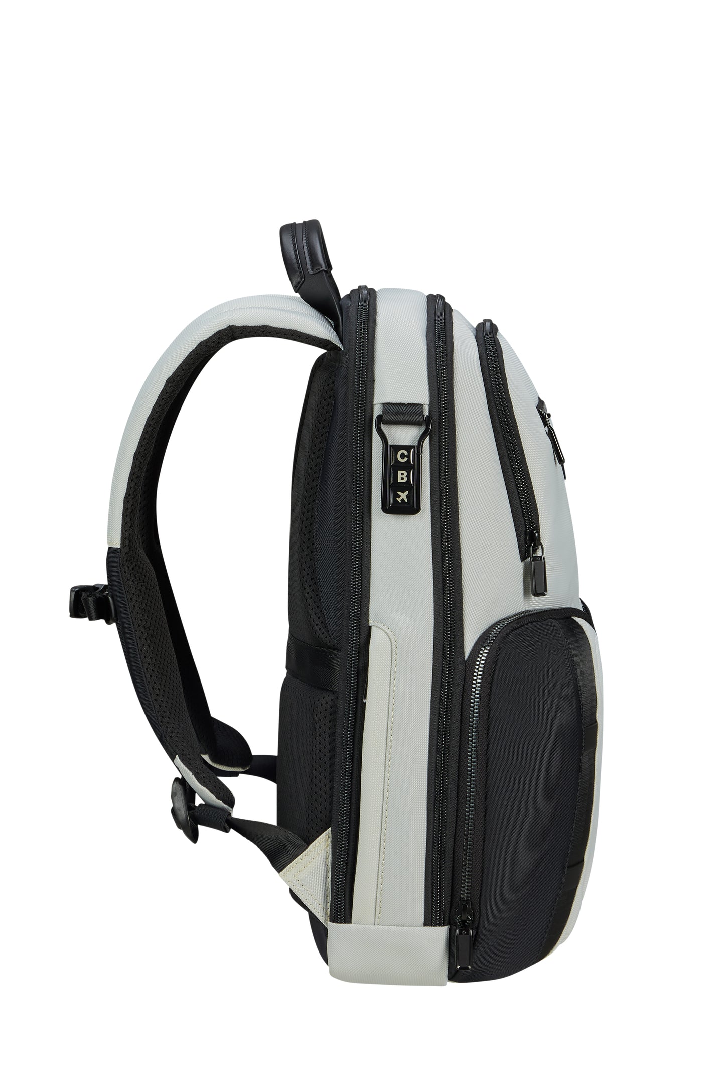 URBAN-EYE   backpack 15.6"  light grey/lime