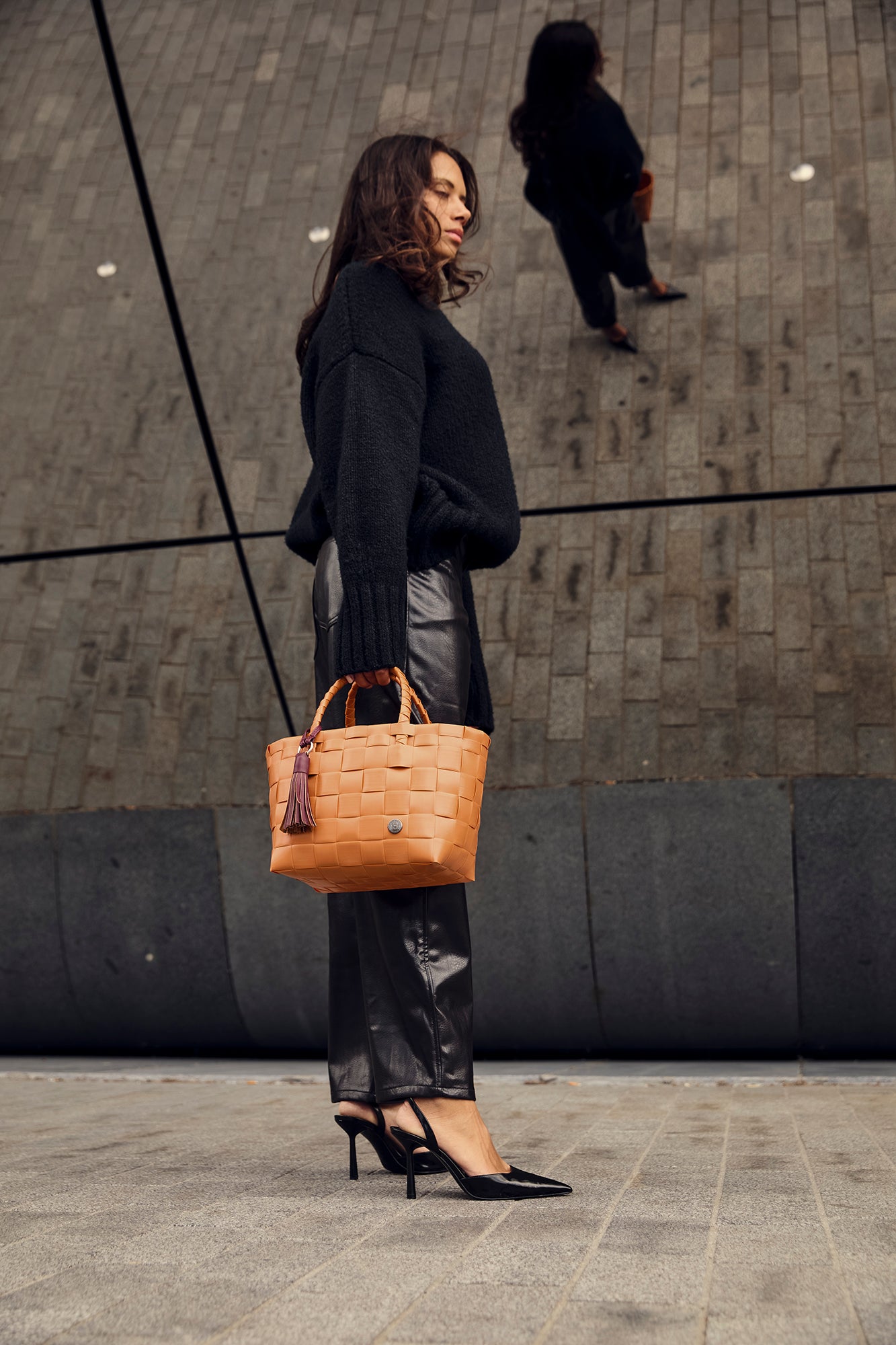 Handed By - Mini Paris - 123 pumpkin orange