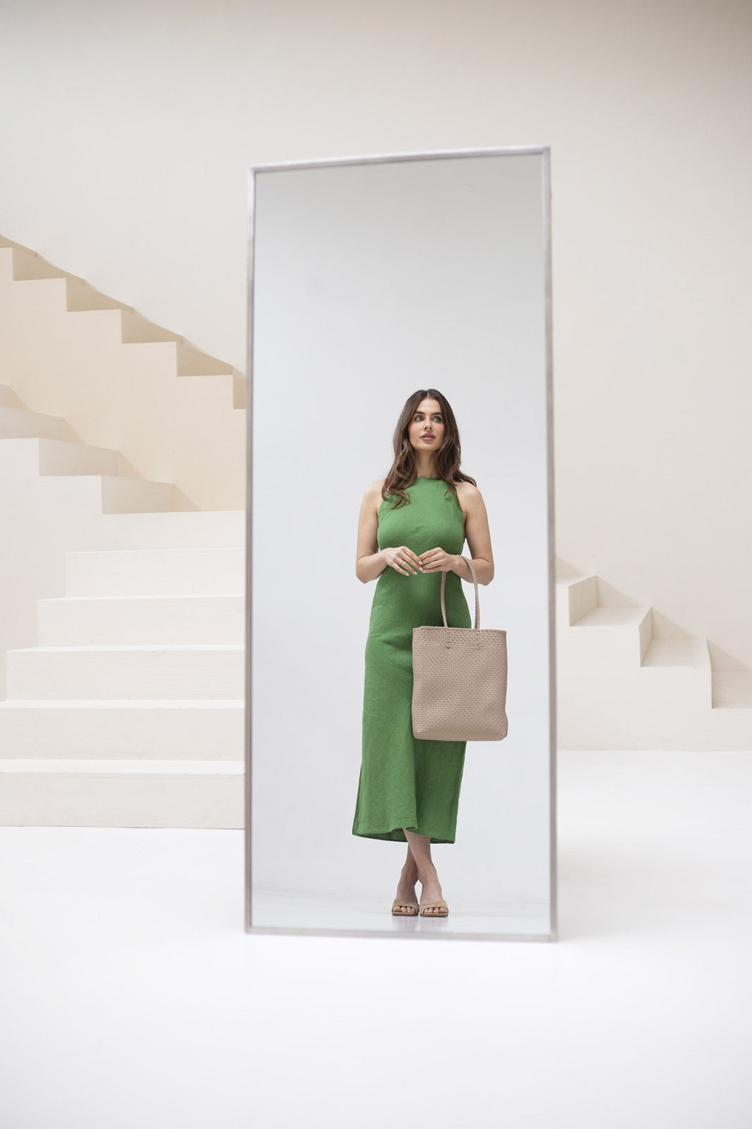 Handed By - SOLO tall shopper - 173 - caffé latte