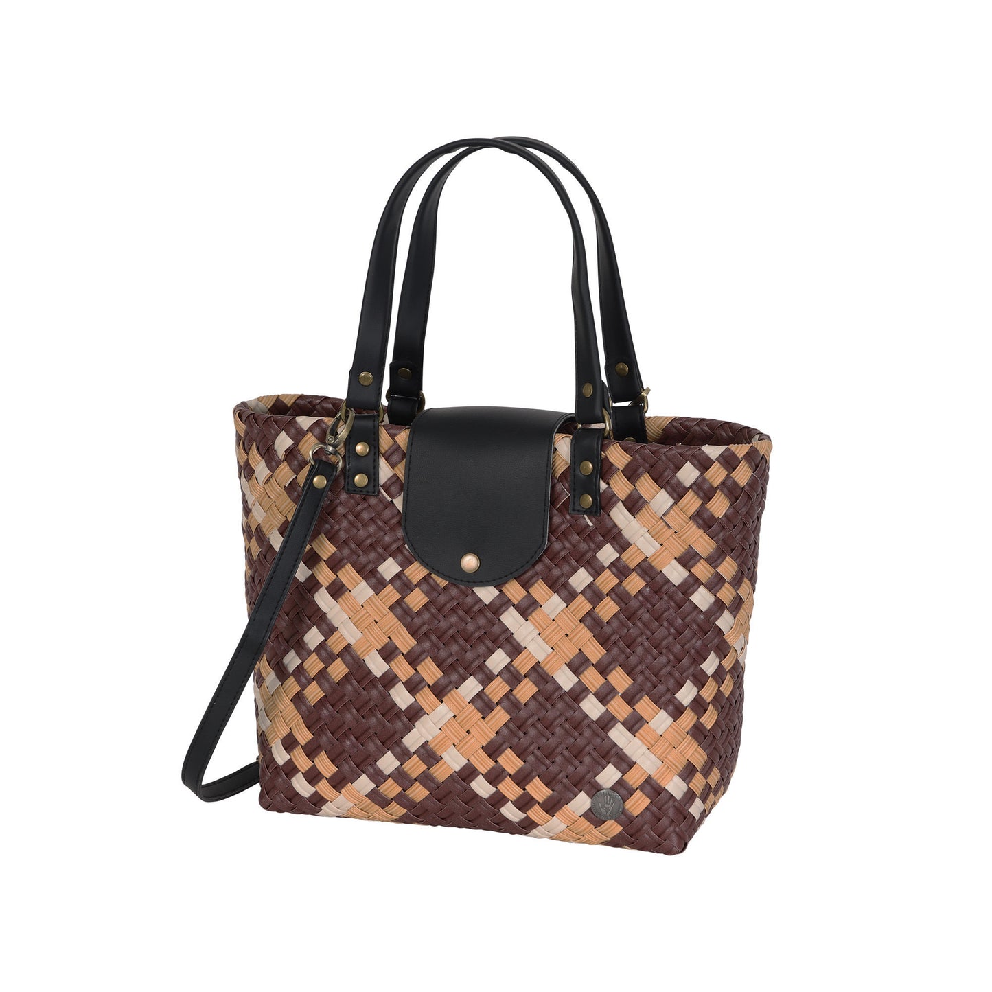 Handed By - Alley - P178 Chestnut brown pattern