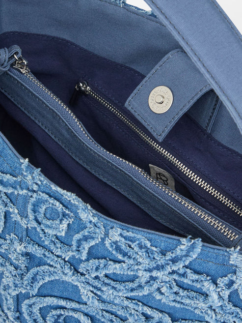 BeckSöndergaard Flowa Denima Fraya S bag - Denim