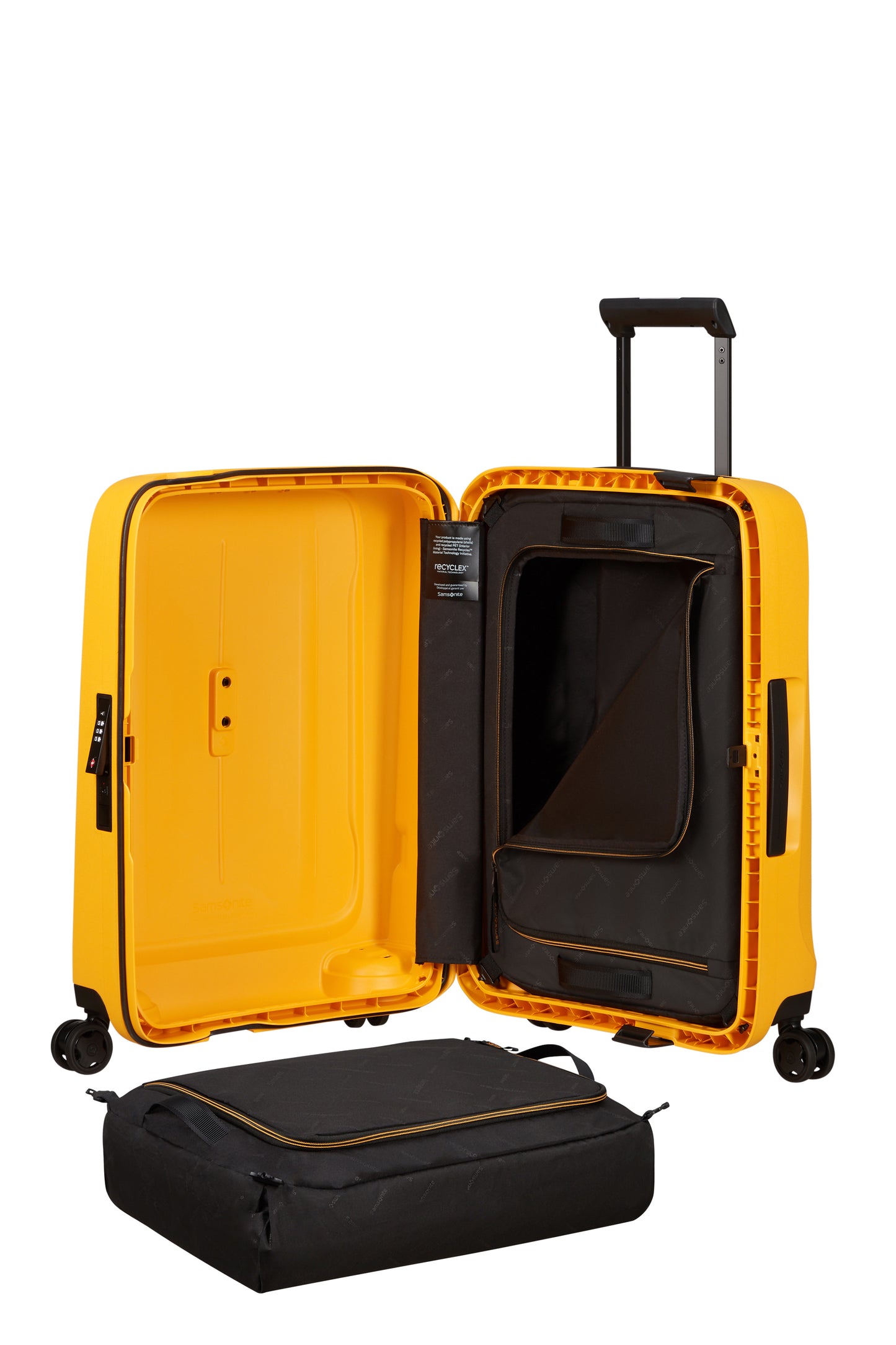Samsonite ESSENS spinner 55 radiant yellow