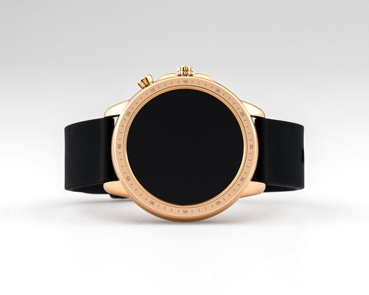 Oozoo Smartwatch  Q00303 Black-roségold