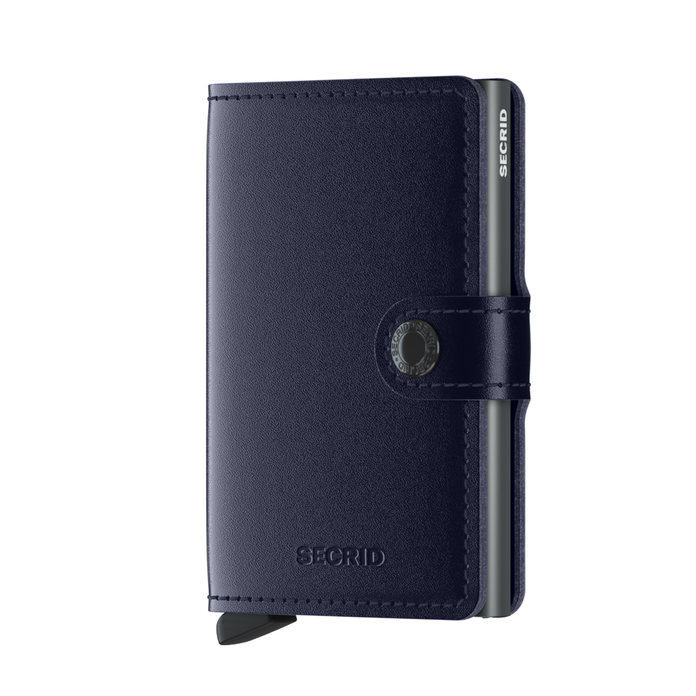 Secrid Miniwallet Metallic blue
