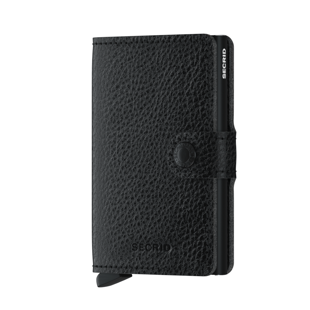 Secrid Miniwallet Vegetable tanned black-black
