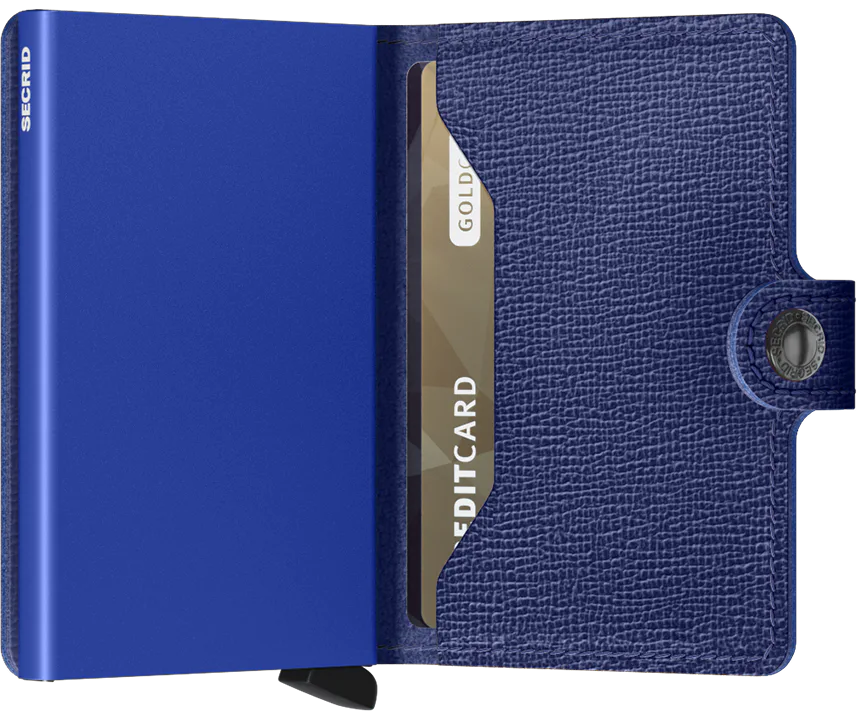 Secrid Miniwallet Crisple cobalt