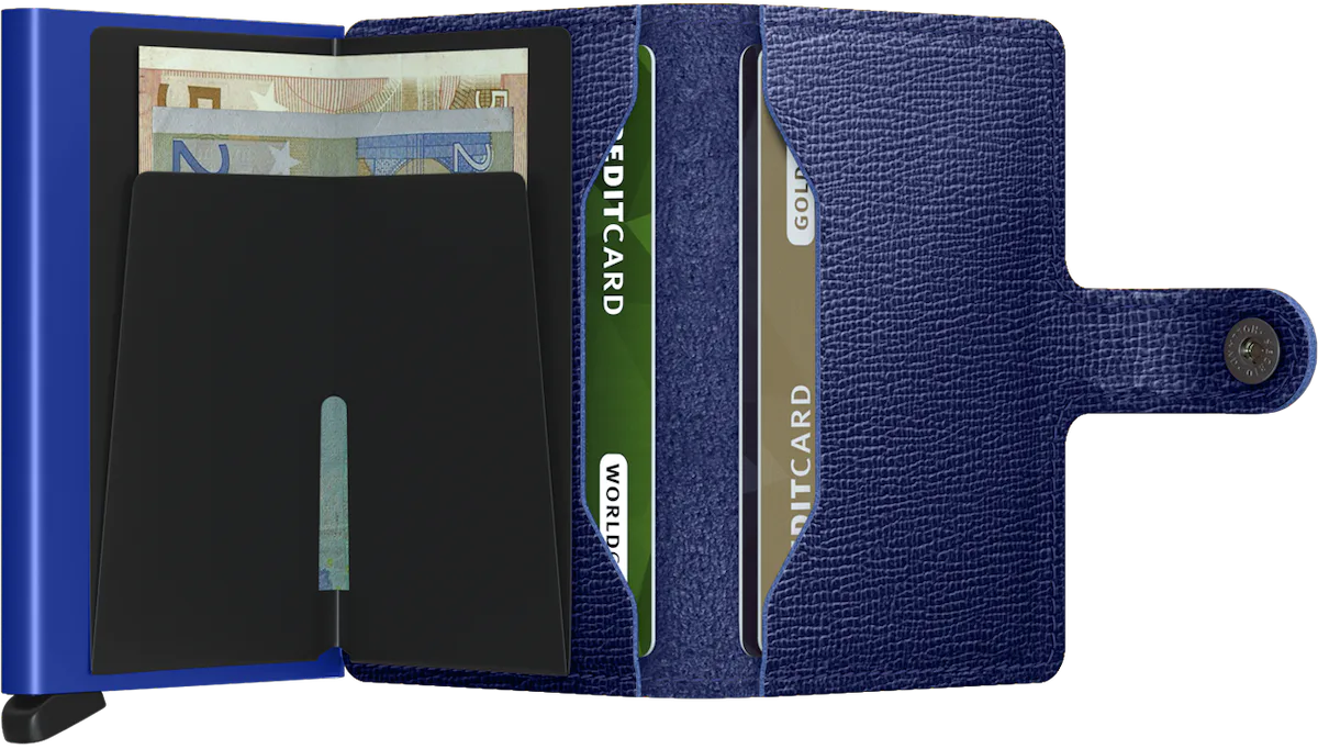 Secrid Miniwallet Crisple cobalt
