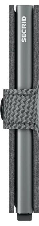 Secrid Miniwallet The Carbon Cool Grey