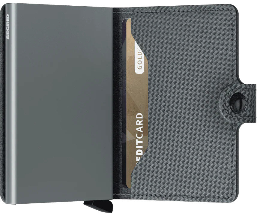 Secrid Miniwallet The Carbon Cool Grey