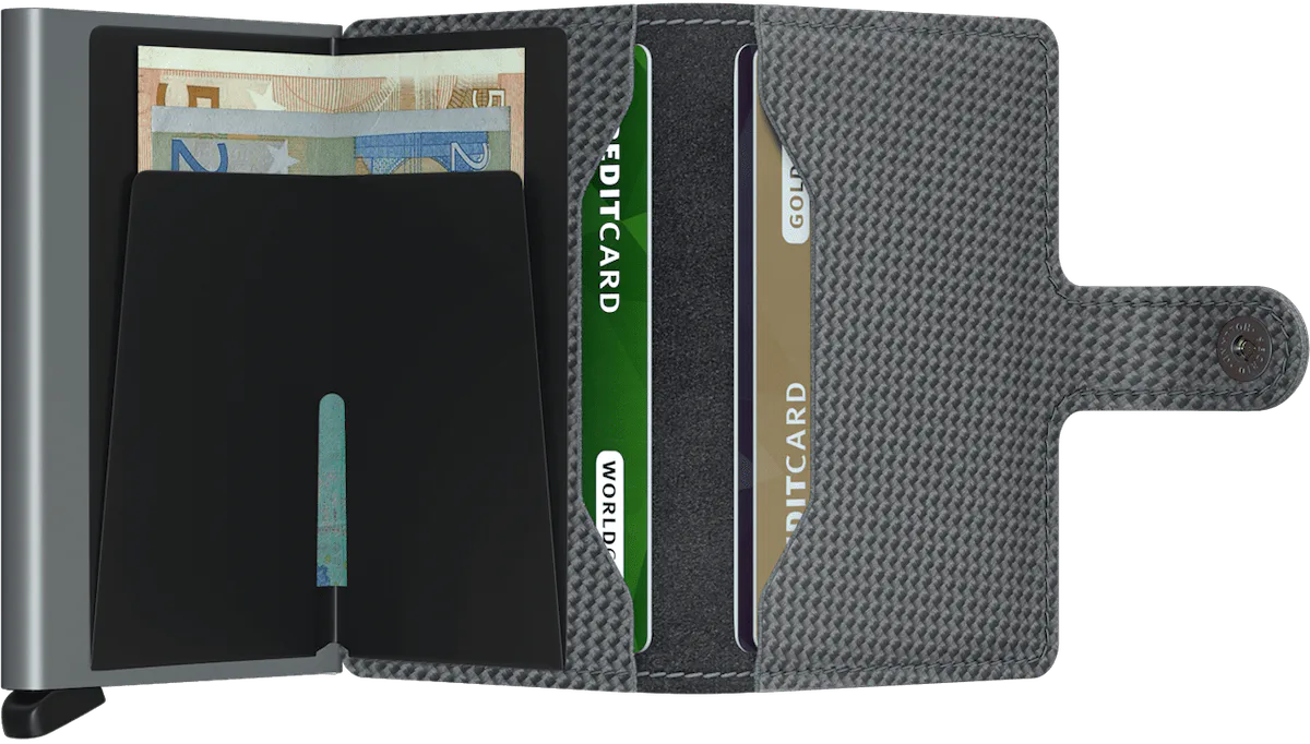 Secrid Miniwallet The Carbon Cool Grey
