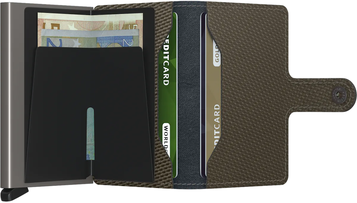 Secrid Miniwallet The Carbon Khaki