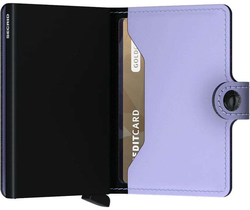 Secrid Miniwallet Matte lilac-black