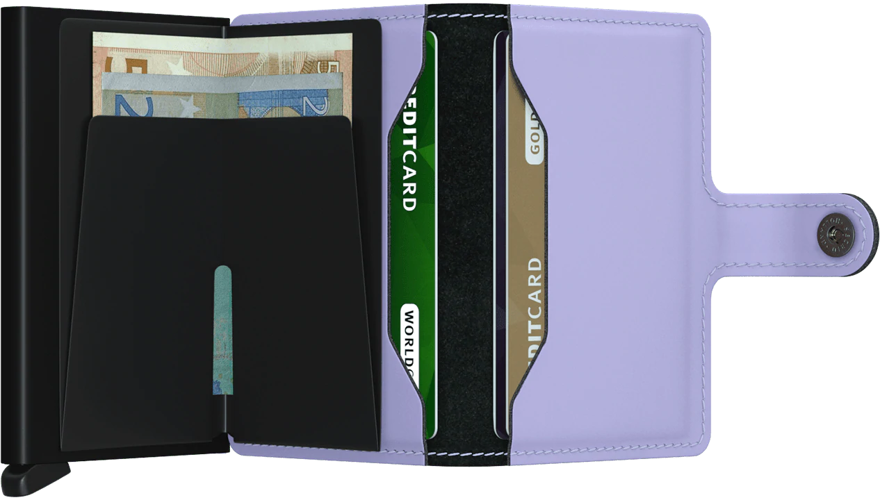 Secrid Miniwallet Matte lilac-black