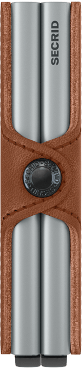 Secrid Twinwallet Vintage cognac-silver