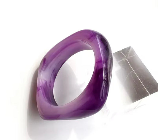 Folie à Trois  armband  CLAUDIA  paars