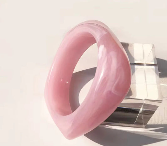Folie à Trois  armband  CLAUDIA  licht roze