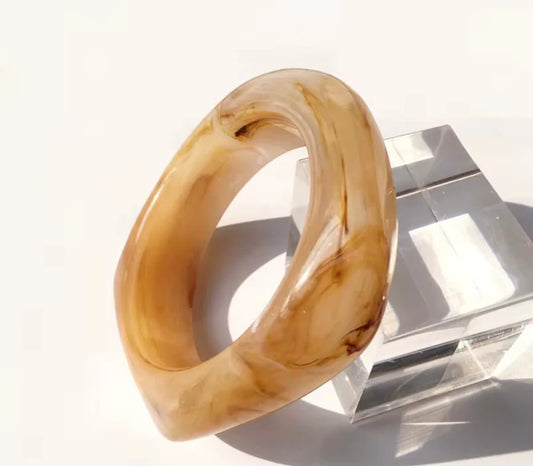 Folie à Trois  armband  CLAUDIA  Bruin
