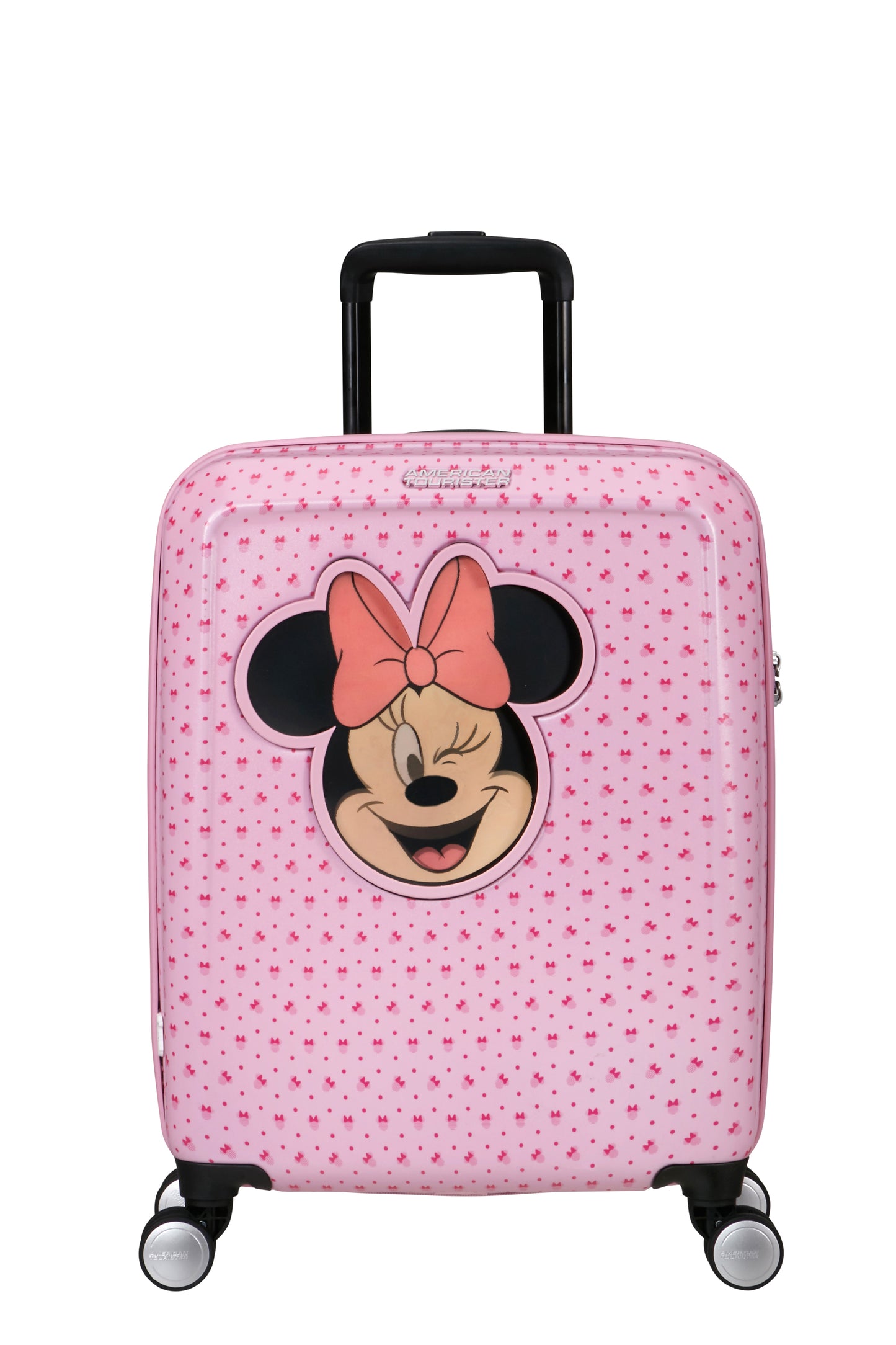 American Tourister  FUNLIGHT DISNEY spinner 55  MInnie Lenticular Pink