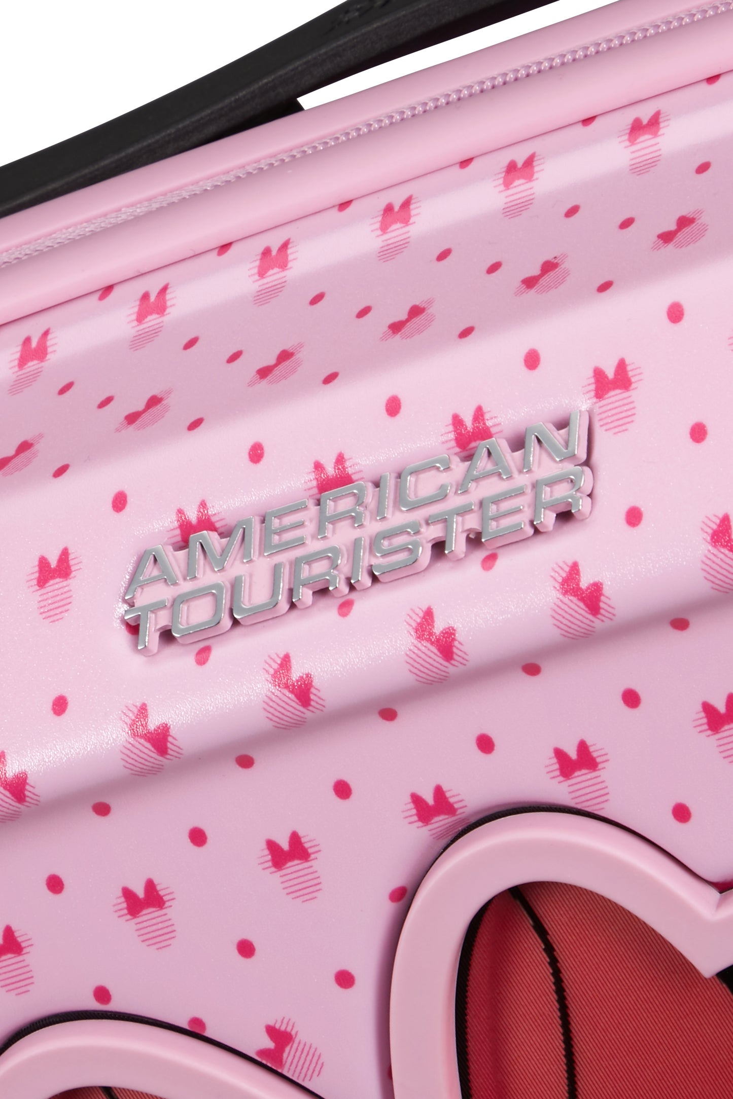 American Tourister  FUNLIGHT DISNEY spinner 55  MInnie Lenticular Pink