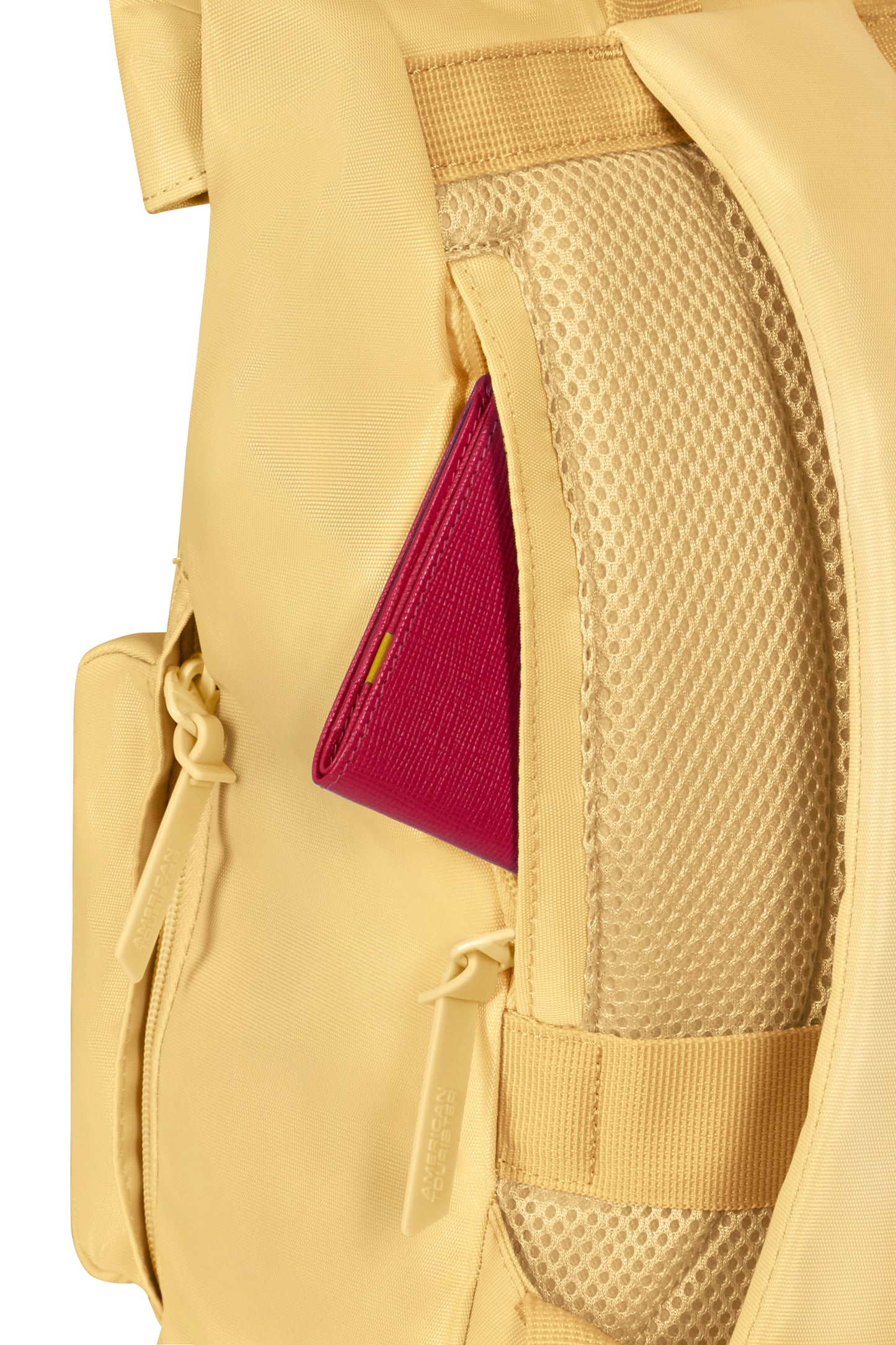 URBAN GROOVE  UG16 backpack city   pastel yellow