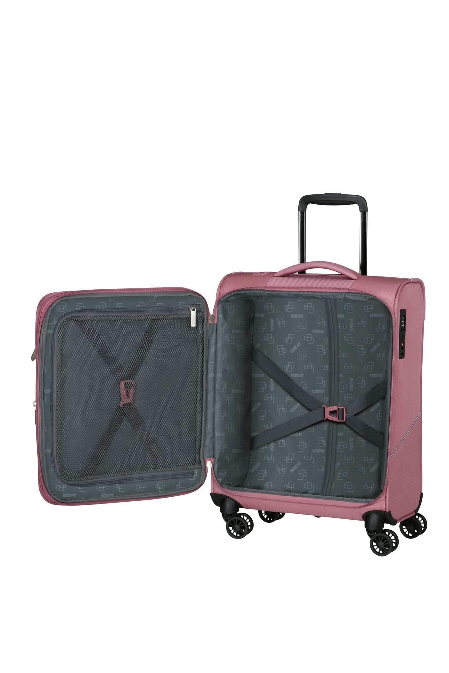 American Tourister  SUMMERRIDE  spinner55 S exp.  lilas Pink