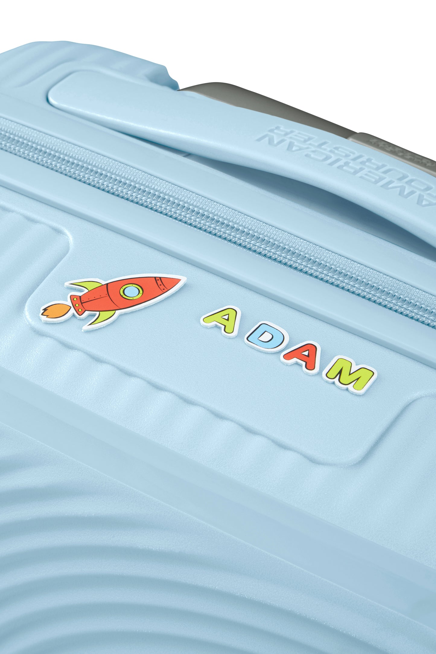 American Tourister  SOUNDBOX MINI  spinner47  pastel blue