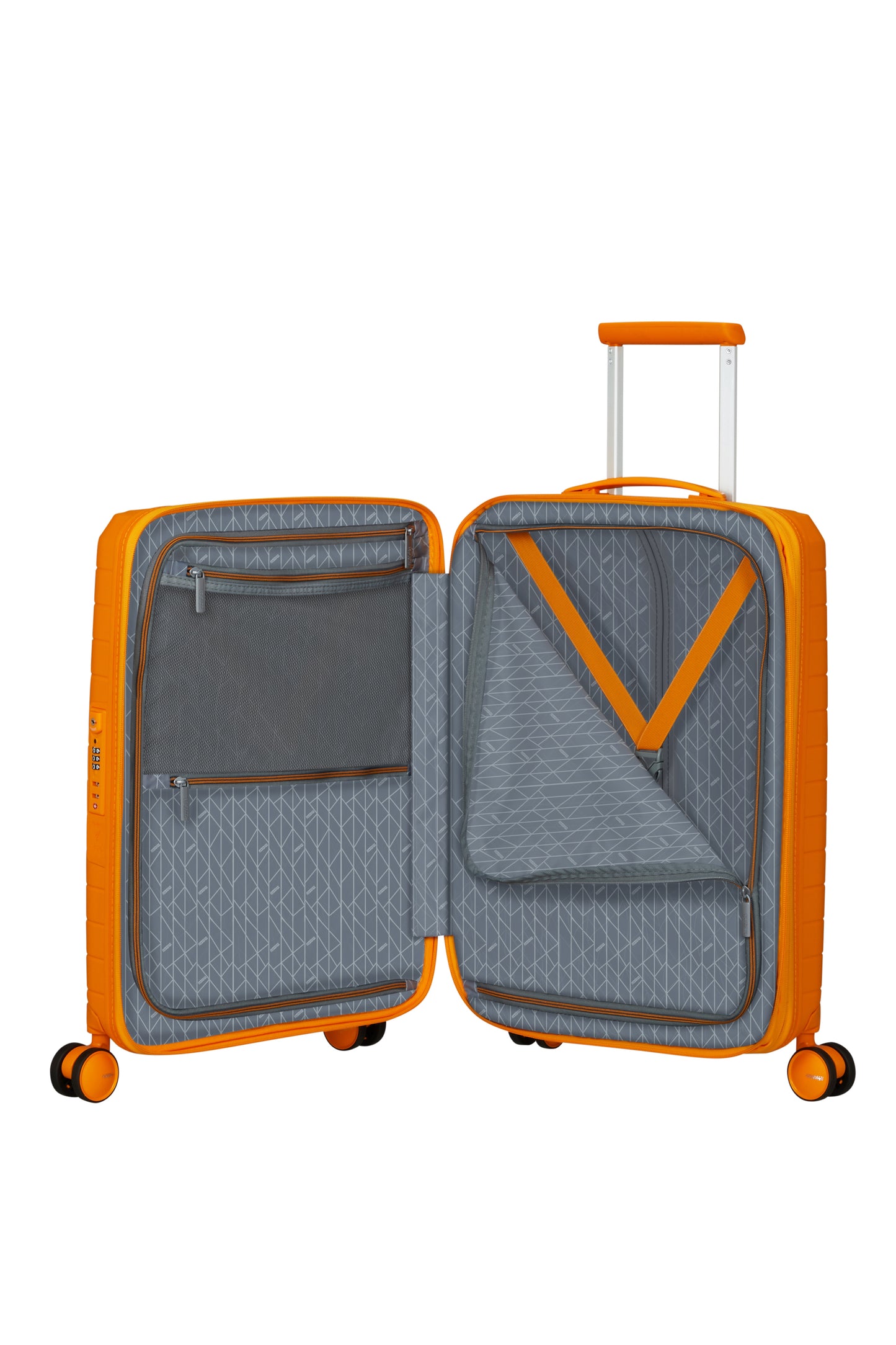 American Tourister  FASTFORWARD  spinner 55 exp  radiant orange
