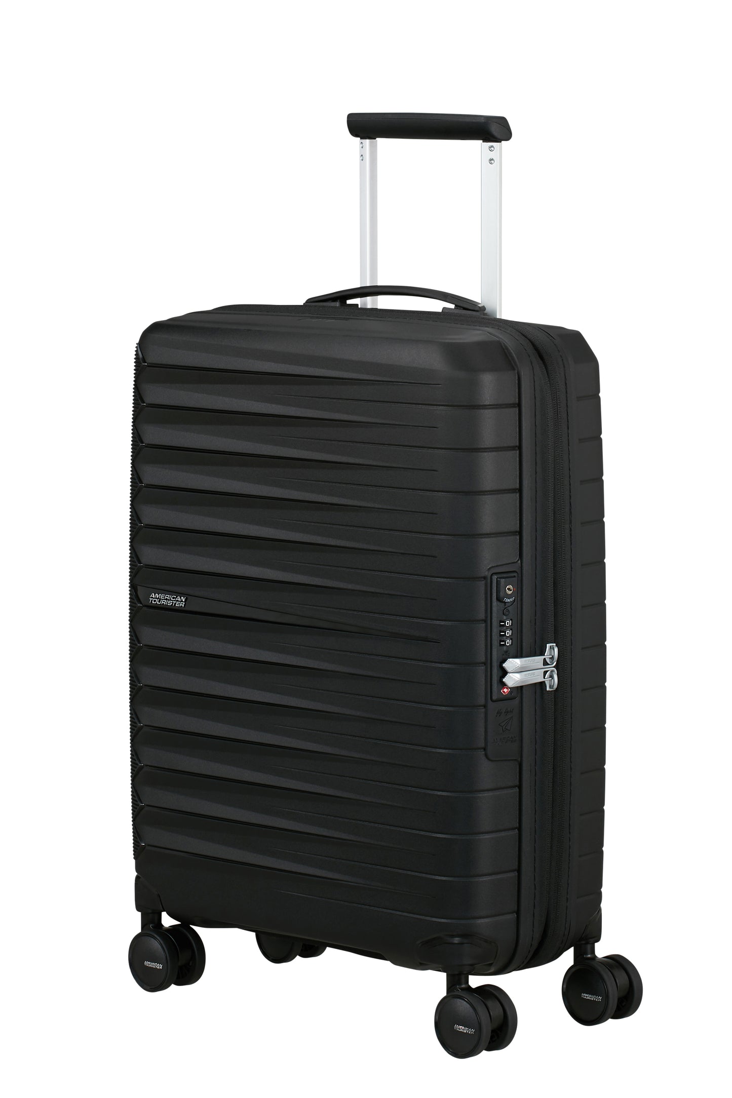 American Tourister  FASTFORWARD  spinner 55 exp  Flash Black