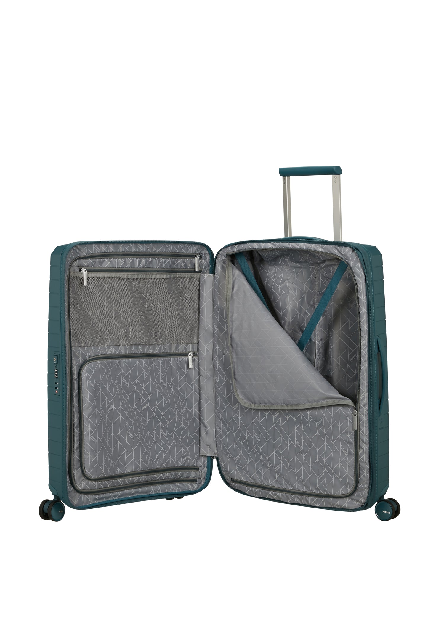 American Tourister  FASTFORWARD  spinner 68 exp.   Totally Teal