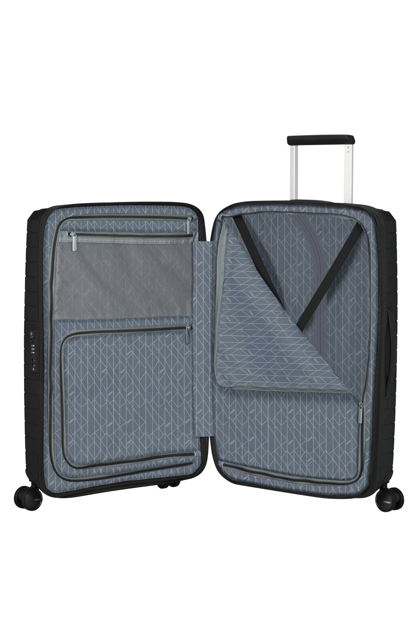 American Tourister  FASTFORWARD  spinner 68 exp.   Flash black