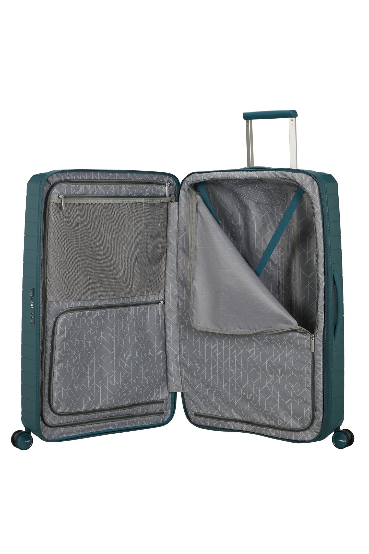 American Tourister  FASTFORWARD  spinner 78 exp.   Totally Teal