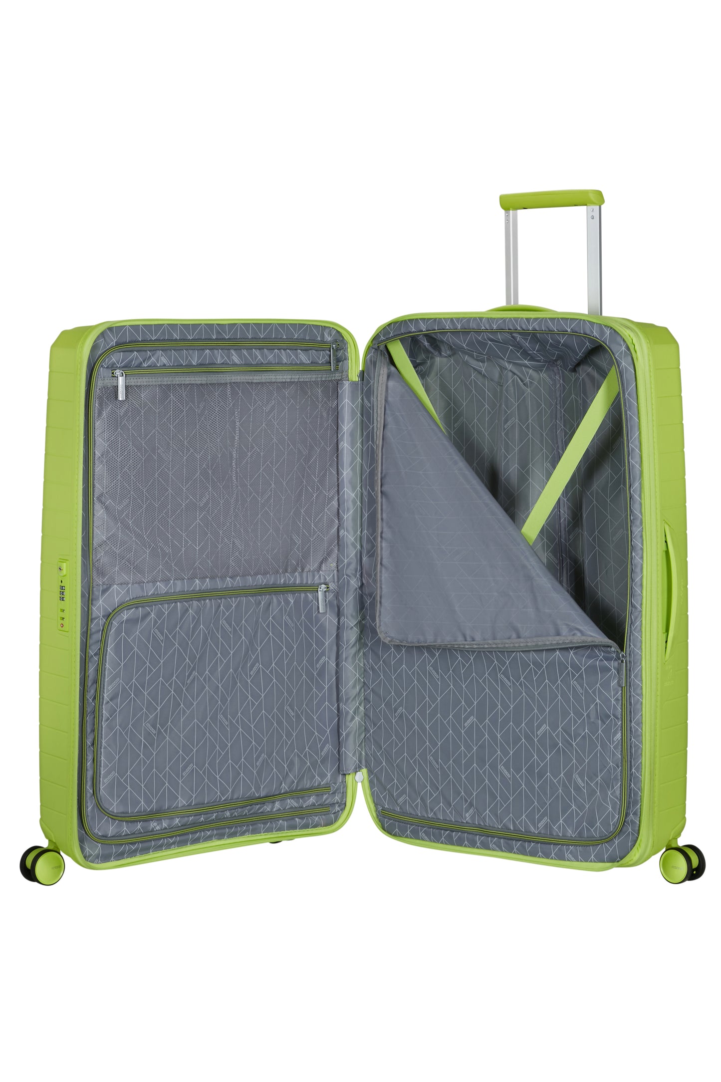 American Tourister  FASTFORWARD  spinner 78 exp.   neon lime