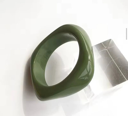 Folie à Trois  armband  CLAUDIA  khaki