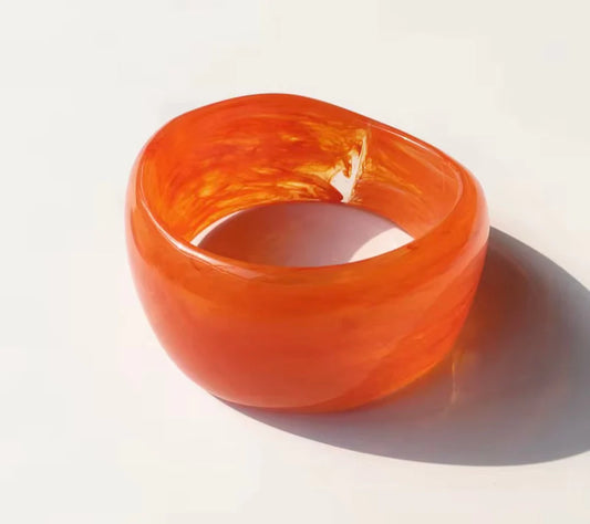 Folie à Trois  armband  JESSI  oranje