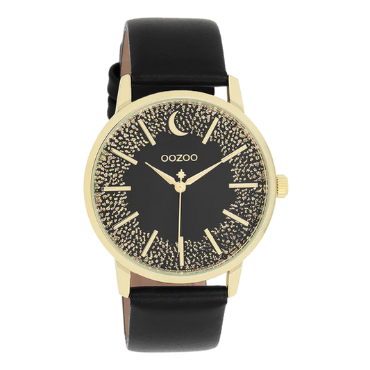 Oozoo C11044  zwart gold