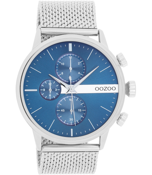 Oozoo C11100  zilver blauw