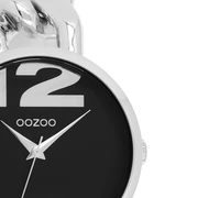 Oozoo C11261 zilverkleurig/zwart