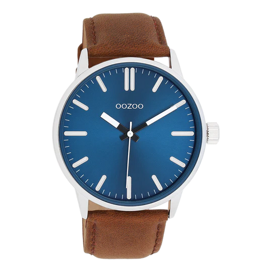 Oozoo C11400   cognac - blue